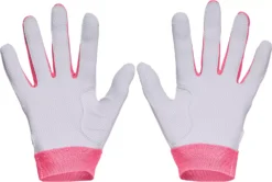 Under Armour Girls' Radar Softball Batting Gloves 7 Under Armour Girls' Radar Softball Batting Gloves -DUCK Sporting Goods 1355540 641 Pink PALM