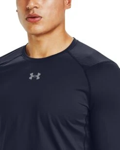 Under Armour Iso-Chill 3/4 Sleeve Shirt -DUCK Sporting Goods 1356800 Navy MODDET