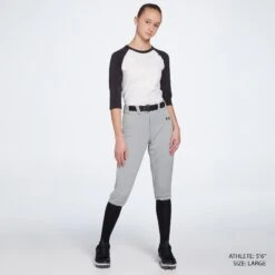 Under Armour Girls' Vanish Softball Pants 14 Under Armour Girls' Vanish Softball Pants -DUCK Sporting Goods 1356907 Grey MODFRT
