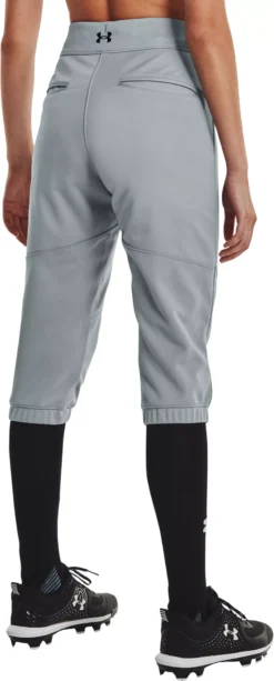 Under Armour Women's Vanish Beltless Softball Pants 9 Under Armour Women's Vanish Beltless Softball Pants -DUCK Sporting Goods 1364115 Grey MODBCK