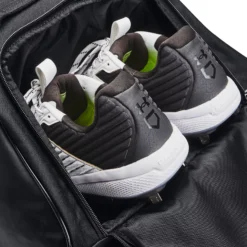 Under Armour Wheeled Baseball/Softball Bag 14 Under Armour Wheeled Baseball/Softball Bag -DUCK Sporting Goods 1365312 001 BlackSilver DET alt2