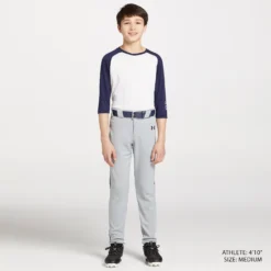 Under Armour Boys' Gameday Vanish Piped Baseball Pants 10 Under Armour Boys' Gameday Vanish Piped Baseball Pants -DUCK Sporting Goods 1367357 BaseballGreyNavy MODSTLAD