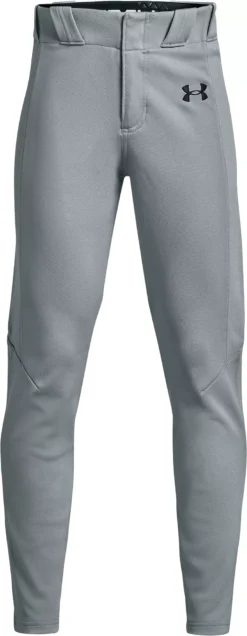 Under Armour Boys' Vanish Pro Baseball Pants 18 Under Armour Boys' Vanish Pro Baseball Pants -DUCK Sporting Goods 1367362 Grey FRT