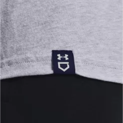 Under Armour Men's Baseball Wordmark T-Shirt -DUCK Sporting Goods 1367680 012 Gray DET