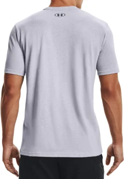 Under Armour Men's Baseball Wordmark T-Shirt -DUCK Sporting Goods 1367680 012 Gray MODBCK