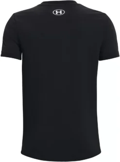 Under Armour Boys' Baseball Icon T-Shirt -DUCK Sporting Goods 1367695 001 Black BCK