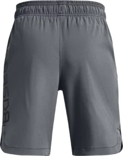 Under Armour Boys' Yard Baseball Shorts 13 Under Armour Boys' Yard Baseball Shorts -DUCK Sporting Goods 1367918 001 BlackPitchGrayWhite BCK