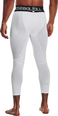 Under Armour Men's Utility Armour Print 3/4 Sliding Pants -DUCK Sporting Goods 1373981 100 WhiteHaloGray MODBCK