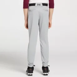 Under Armour Boy's Utility Traditional Baseball Pants -DUCK Sporting Goods 1374382 BaseballGreyBlack MODBCK