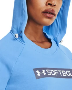 Under Armour Women's 22 Softball Hoodie -DUCK Sporting Goods 1374387 475 CarolinaBlue MODDET