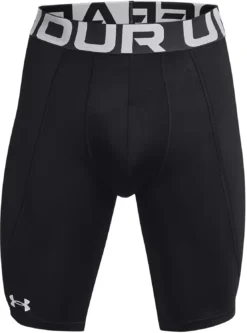 Under Armour Men's Diamond Utility Sliding Shorts With Cup -DUCK Sporting Goods 1375635 001 BlackHaloGray FRT