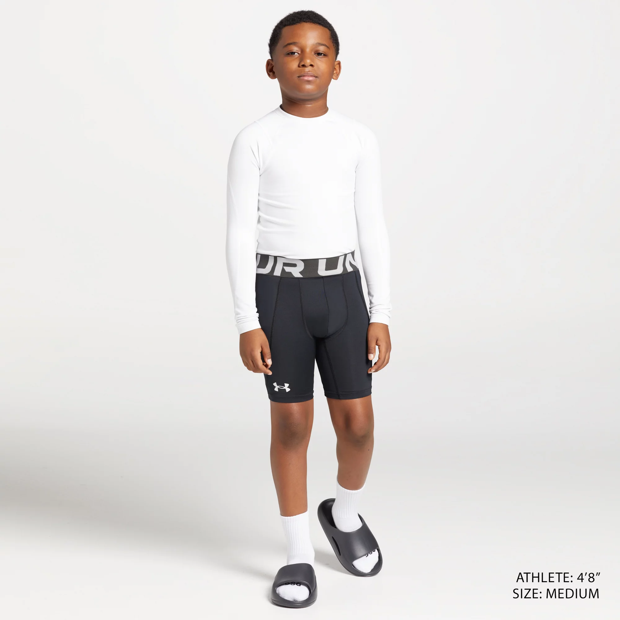 Under Armour Boys' Diamond Utility Slider Shorts 4 Under Armour Boys' Diamond Utility Slider Shorts - Image 2