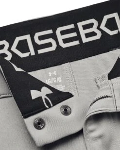 Under Armour Men's Utility Traditional Baseball Pants -DUCK Sporting Goods 1375653 075 BaseballGrey DET