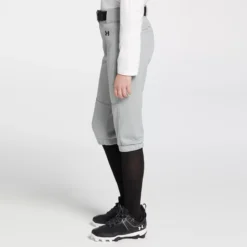 Under Armour Girls' Utility Softball Pants -DUCK Sporting Goods 1375667 075 BaseballGrey MODSDE