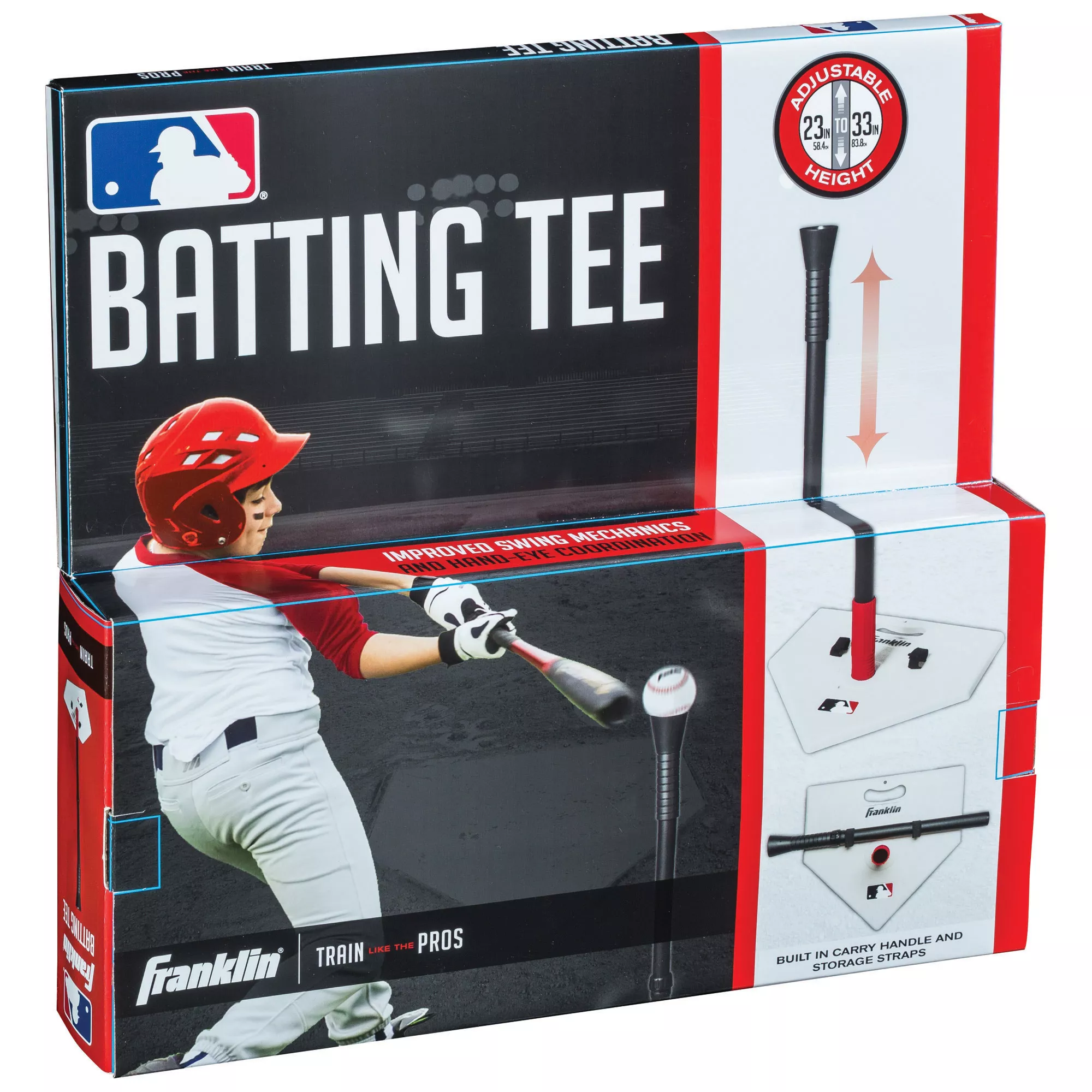 Franklin MLB Multi-Position Tee To Go Anti-Tip Batting Tee 4 Franklin MLB Multi-Position Tee To Go Anti-Tip Batting Tee - Image 2