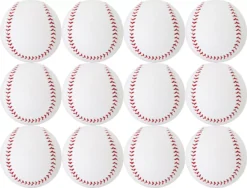 Baden Blank Autograph Baseballs – 12 Pack