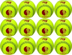 Baden USSSA Classic Plus .52 Slow Pitch Softballs – 12 Pack