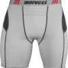 Marucci Boys' Padded Baseball Sliding Shorts W/ Cup -DUCK Sporting Goods 16MCCBBPDDDSLDRWCBBA White