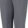 Mizuno Girls' Belted Softball Pants 2 Mizuno Girls' Belted Softball Pants -DUCK Sporting Goods 16MIZGGRLSBLTDSFTBBA Dark Charcoal 1
