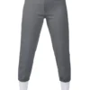 Mizuno Women's Select Low Rise Softball Pants W/ Belt Loops -DUCK Sporting Goods 16MIZWWMNSBLTDPNTBBA Dark Charcoal