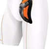 Shock Doctor Men's Ultra Compression Shorts W/ Cup 1 Shock Doctor Men's Ultra Compression Shorts W/ Cup -DUCK Sporting Goods 16SKRMMNSLTRCMPSHSPM White