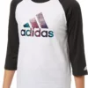 Adidas Girls' Destiny ¾ Sleeve Softball Graphic Shirt 2 Adidas Girls' Destiny ¾ Sleeve Softball Graphic Shirt -DUCK Sporting Goods 18ADIGGDSTNYGRPHCBBA Adidas Logo Graffiti