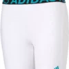 Adidas Girls' Softball Sliding Shorts 1 Adidas Girls' Softball Sliding Shorts -DUCK Sporting Goods 18ADIGGDSTNYSLDRSBBA White