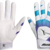 Mizuno Women's Jennie Finch Softball Batting Gloves 2 Mizuno Women's Jennie Finch Softball Batting Gloves -DUCK Sporting Goods 18MIZWFNCHFPBGRYLFPG Blue Purple