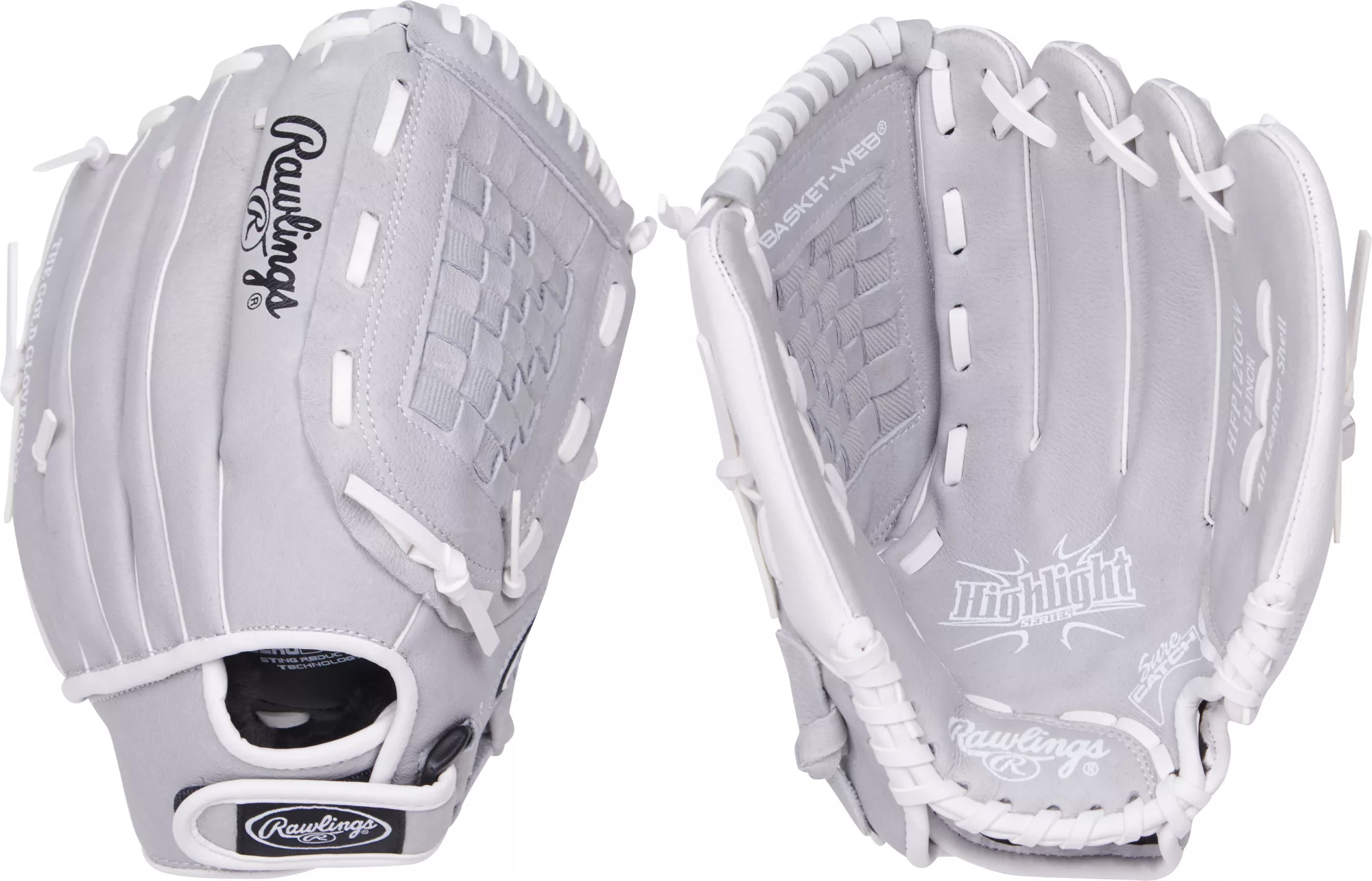 Rawlings 12'' Girls' Highlight Series Softball Glove 3 Rawlings 12'' Girls' Highlight Series Softball Glove
