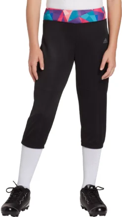 Adidas Girls' Destiny Printed Softball Pants