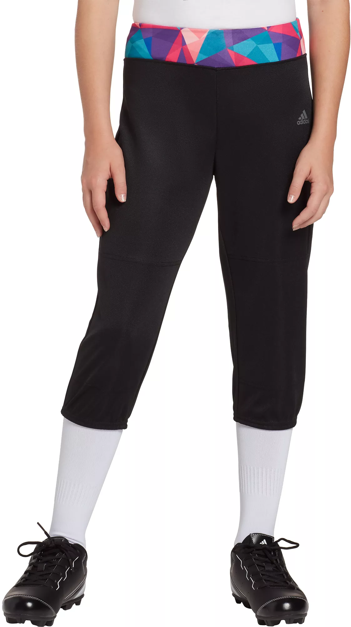 Adidas Girls' Destiny Printed Softball Pants 3 Adidas Girls' Destiny Printed Softball Pants
