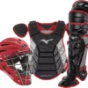 Mizuno Youth Samurai Catcher's Set -DUCK Sporting Goods 19MIZBSMRCTCHRSSTCTC Black Cardinal