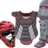 Mizuno Women's Samurai Softball Catcher's Set 2 Mizuno Women's Samurai Softball Catcher's Set -DUCK Sporting Goods 19MIZWSMRCTCHFPSTCTC Grey Cardinal