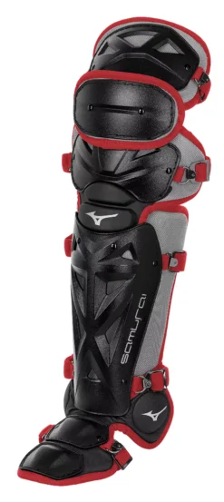 Mizuno Girls' Samurai Softball Catcher's Leg Guards