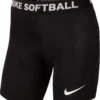 Nike Girls' Dri-FIT Softball Slider Shorts -DUCK Sporting Goods 19NIKGGNKDRYSFTBLBBA Tm Black Tm Black White
