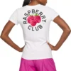 Nike Women's "RASPBERRY CLUB" Dri-FIT Cotton Softball T-Shirt 1 Nike Women's "RASPBERRY CLUB" Dri-FIT Cotton Softball T-Shirt -DUCK Sporting Goods 19NIKWWNKDFCTSSRSBBA White