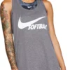 Nike Women's Legend Softball Tank Top -DUCK Sporting Goods 19NIKWWNKLGDCRWTNBBA Charcoal Heather