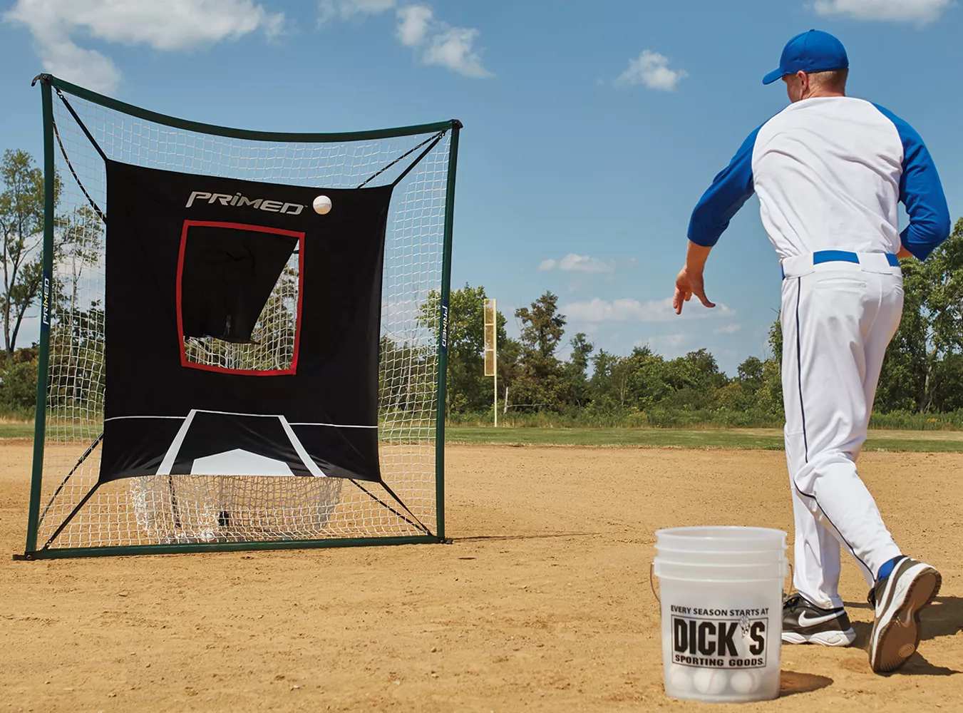 PRIMED 7' Instant Net And Pitching Trainer 3 PRIMED 7' Instant Net And Pitching Trainer