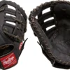 Rawlings 12.5'' Premium Series First Base Mitt -DUCK Sporting Goods 19RAWAPRMM125BK1BBGL Black