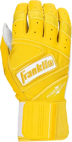 Franklin Adult Infinite Batting Gloves -DUCK Sporting Goods 20443F 1T18 Gold BCK