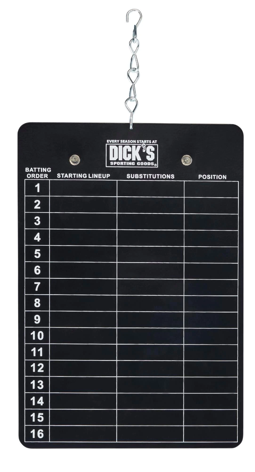 DICK'S Sporting Goods Magnetic Line-Up Board 3 DICK'S Sporting Goods Magnetic Line-Up Board