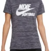Nike Women's Velocity Softball T-Shirt 2 Nike Women's Velocity Softball T-Shirt -DUCK Sporting Goods 20NIKWWNKSFTBLLVLBBA Black