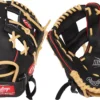 Rawlings 10.5'' Youth Highlight Series Glove 2 Rawlings 10.5'' Youth Highlight Series Glove -DUCK Sporting Goods 20RAWY105HGHLGHTBBGL Black