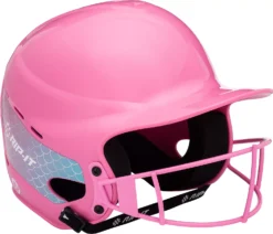 RIP-IT Girls' Emma Collection 'Play Ball' Softball Batting Helmet