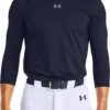 Under Armour Iso-Chill 3/4 Sleeve Shirt -DUCK Sporting Goods 20UARMSCHLL34SHRTBBA Navy