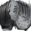Wilson 14" A360 Series Slowpitch Glove 1 Wilson 14" A360 Series Slowpitch Glove -DUCK Sporting Goods 20WILA360SLWPTCH1BASA Black Grey