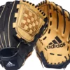 Adidas 14" Trilogy Series Slowpitch Glove 2 Adidas 14" Trilogy Series Slowpitch Glove -DUCK Sporting Goods 21ADIMDLTTRLGY14BBAS Blonde Black