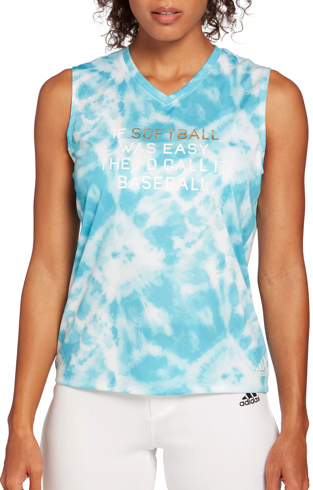 Adidas Women's Softball Graphic Tank Top 3 Adidas Women's Softball Graphic Tank Top
