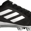 Adidas Kids' Purehustle 2 MD Softball Cleats -DUCK Sporting Goods 21ADIYPRHSTL2MDKBCLTA Black White