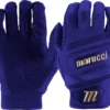 Marucci Adult Pittards Reserve Batting Gloves -DUCK Sporting Goods 21MCCMPTTRDRSRV2BBTG White Royal Blue
